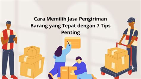 Tips Pilih Layanan Pengiriman