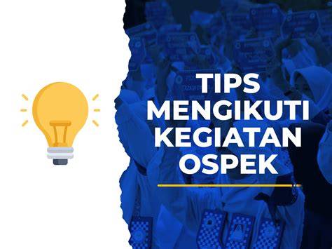 Tips Menghadapi Ospek