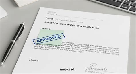 Tips Surat Disetujui