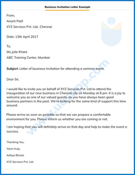 Tips Surat Undangan Visa
