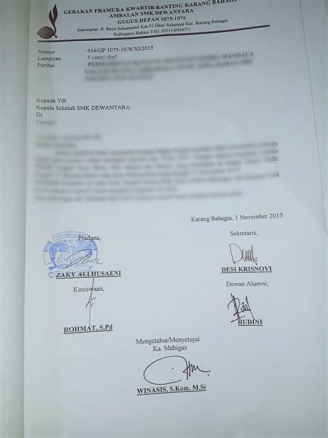 Tips Tanda Tangan Surat Resmi