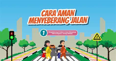 Tips aman menyeberang jalan