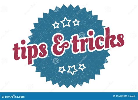 Tips and tricks sign