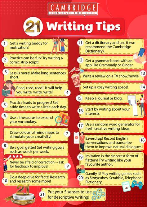 Tips for Writing