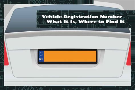 Tips for vehicle registration