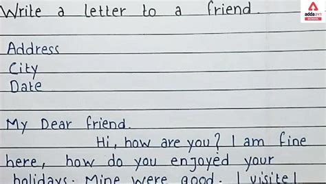 Tips for writing letters