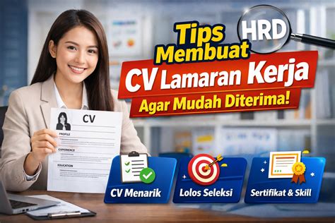 Tips lamaran kerja diterima