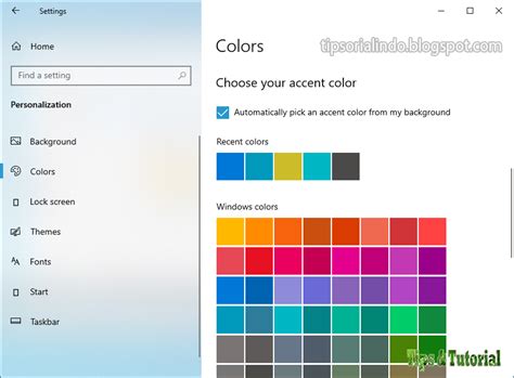 Title Bar di Windows 10