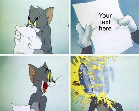 Tom And Jerry Meme Template