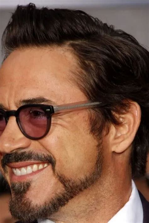 Tony Stark Beard Template
