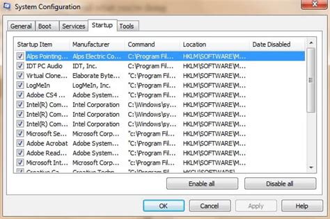 Too Many Programs Running