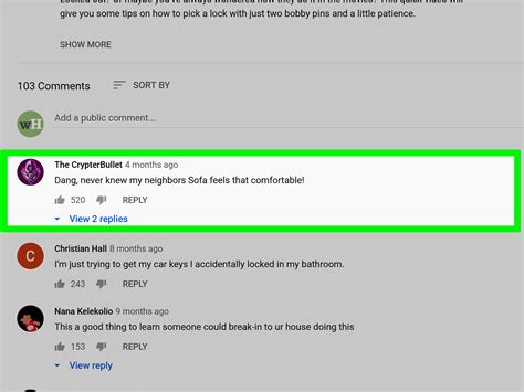 Top Comment YouTube