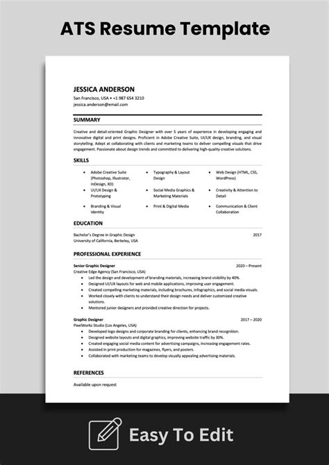 Top Tools With Ats Friendly Resume Templates