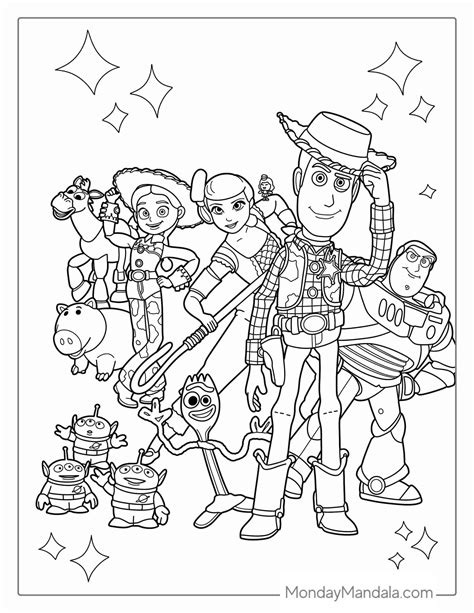 Toy Story Coloring Page Printable