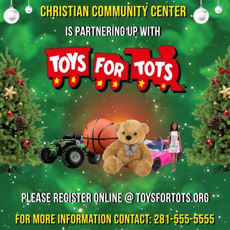 Toys For Tots Flyer Template
