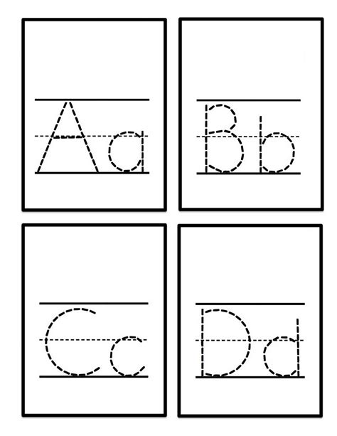 Traceable Alphabet Letters Printable