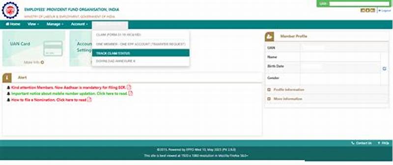 Track Epfo Claim Status Using Tracking Id