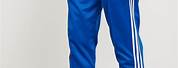 Track Pants Blue Adidas Men