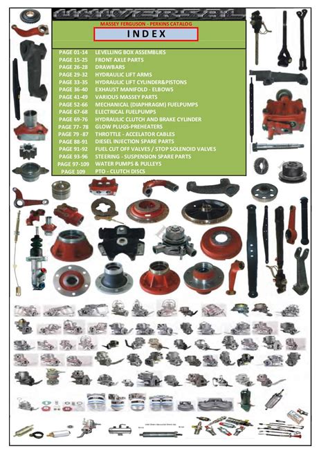 Tractor Parts Catalog