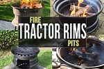 Tractor Rim for Fire Pit