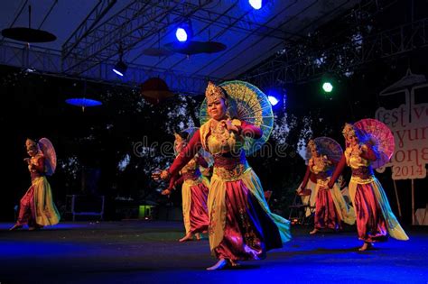 Traditional Dancer with Umbrella