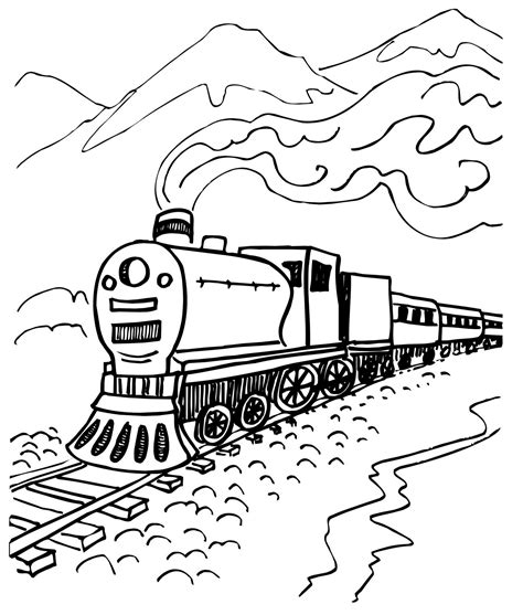 Train Pictures Printable