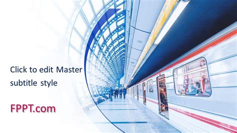 Train Powerpoint Template