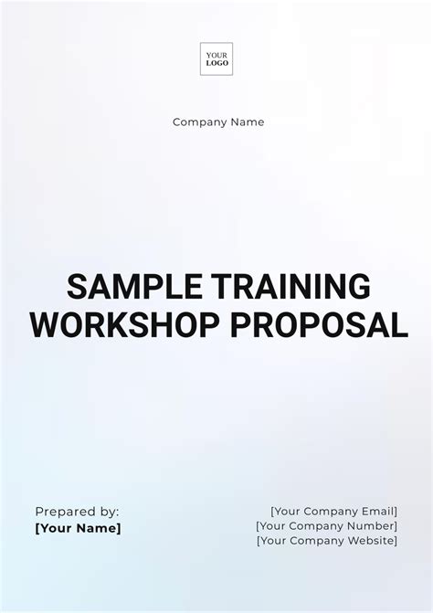 Training workshop