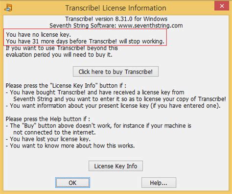 Transcribe License Key