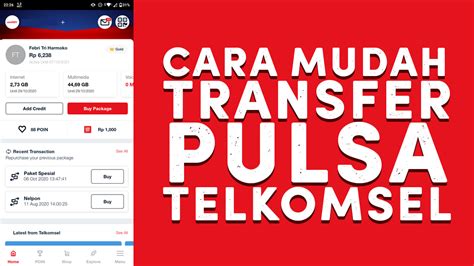 Transfer Pulsa Telkomsel Melalui UMB