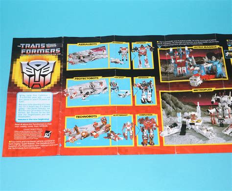 Transformers R.i.d Checklist Catalog 2001