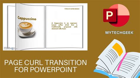 Transition the Book Page Curl