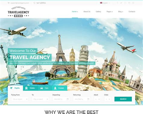 Travel Web Template