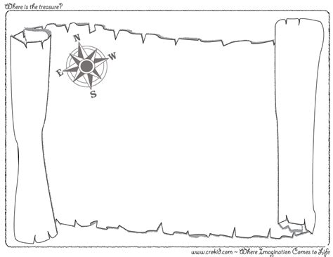 Treasure Map Template