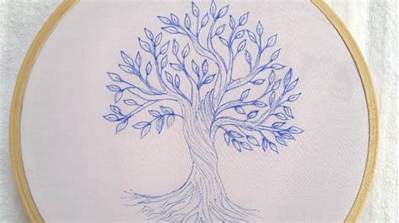 Tree Of Life Hand Embroidery Pattern Free