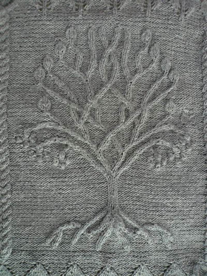 Tree Of Life Knitting Pattern