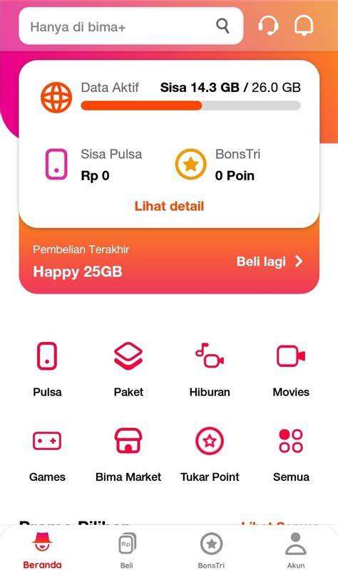 Tri Bima+ app