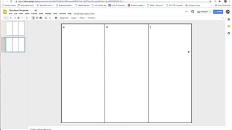 Tri Fold Brochure Template Google Doc