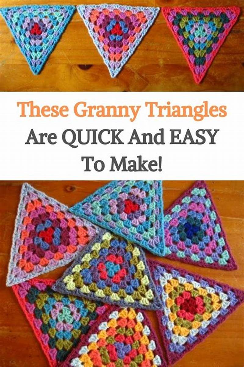 Triangle Granny Square Pattern