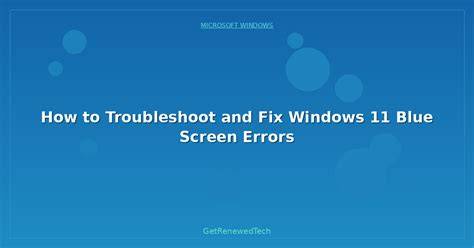 Troubleshoot Xhunter1.sys Blue Screen Errors on Windows 11/10: A Comprehensive Guide