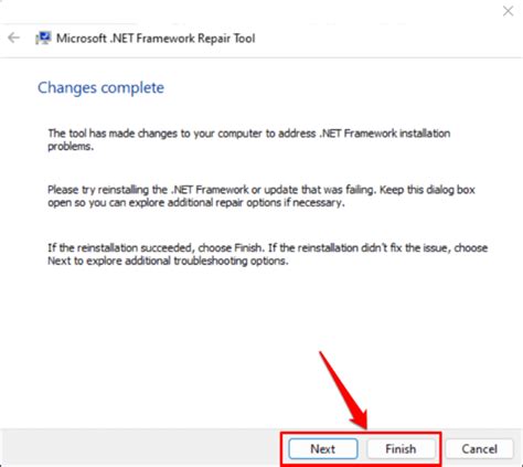 Troubleshooting .NET Framework Repair