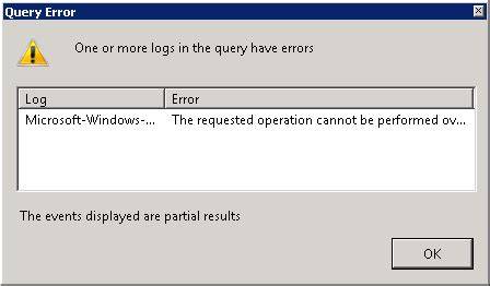 Troubleshooting Analytic Debug Event Log Errors Windows Server