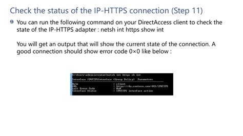 Troubleshooting DirectAccess IP-HTTPS Connection Issues in Windows Clients