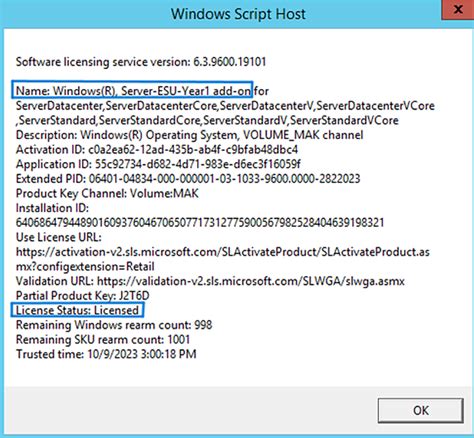 Troubleshooting ESU Key Installation Errors on Windows Server 2012 R2