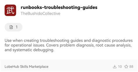 Troubleshooting Incomplete Runbooks