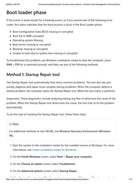 Troubleshooting Perpetual Boot Loops