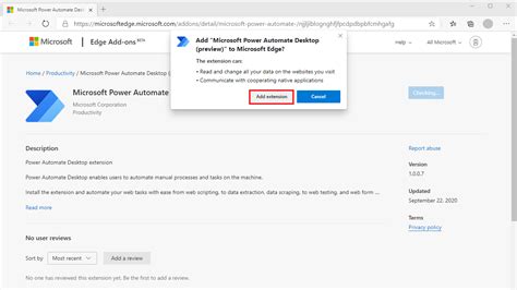 Troubleshooting Power Automate Browser Extensions
