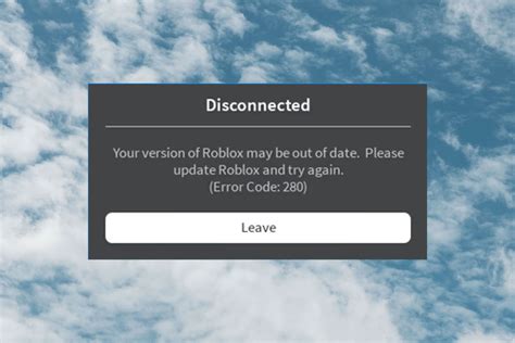 Troubleshooting Roblox Error Code 280