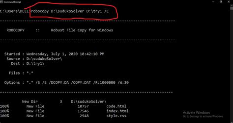 Troubleshooting Robocopy Error 1338/87 on Windows Server