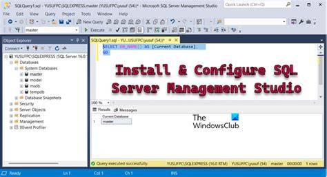 Troubleshooting SSMS Errors